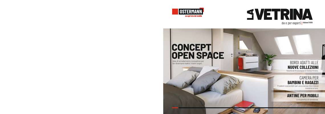 Concept open space - La Vetrina 2 2020 Ostermann