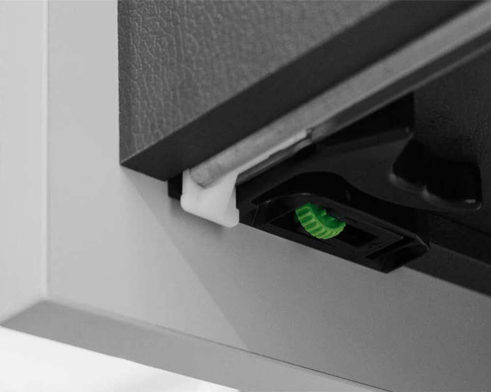 Guida cassetto Excel Q di FGV: prestazioni affidabili con tecnologia SlowMotion e OneTouch