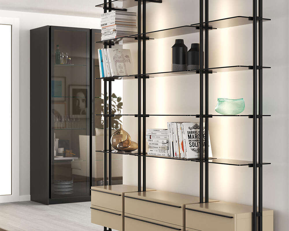 Jazz 2.0 libreria modulare alluminio Ossicolor.jpg