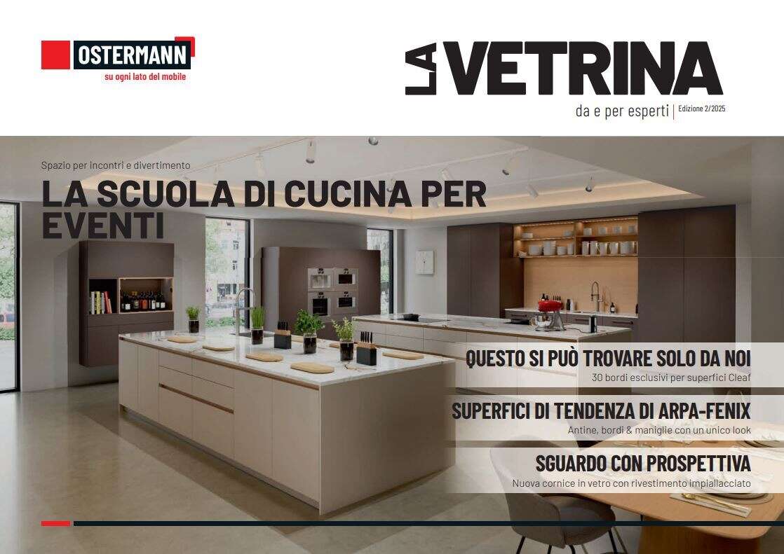 La scuola di cucina per eventi - La Vetrina 2 2025 | Ostermann