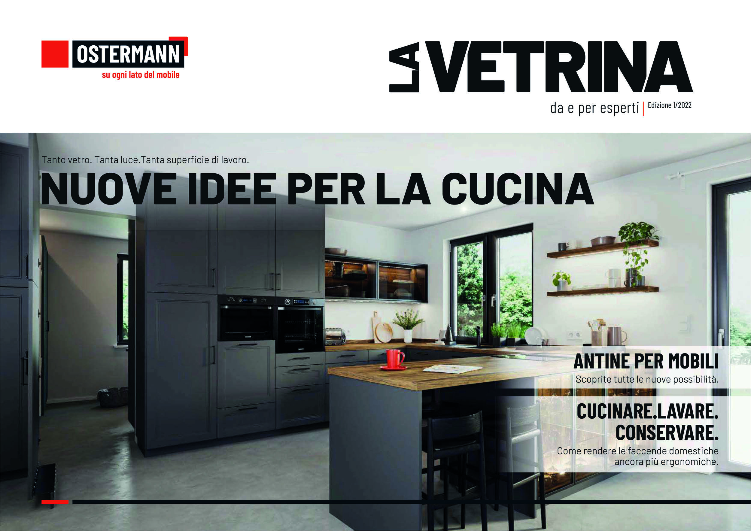 Nuove idee per la cucina - La Vetrina 1 2022 | Ostermann