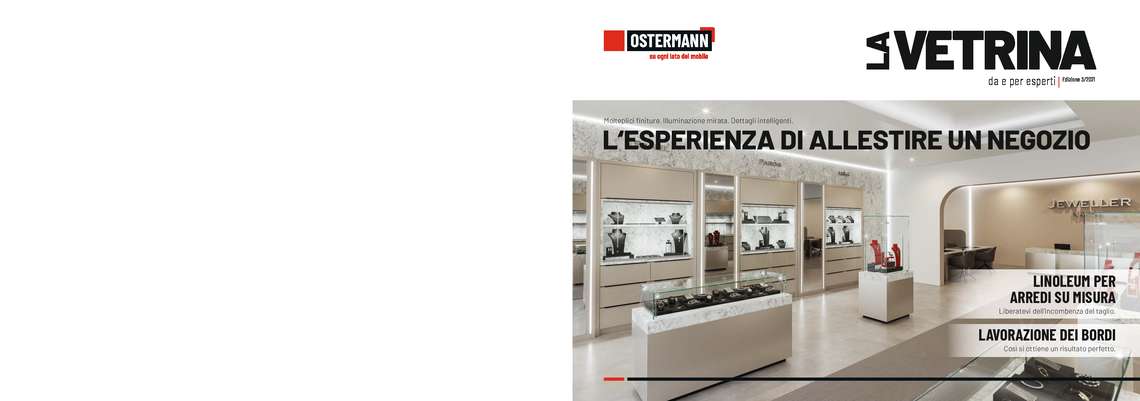 Allestire un negozio - La Vetrina 3 2021 Ostermann
