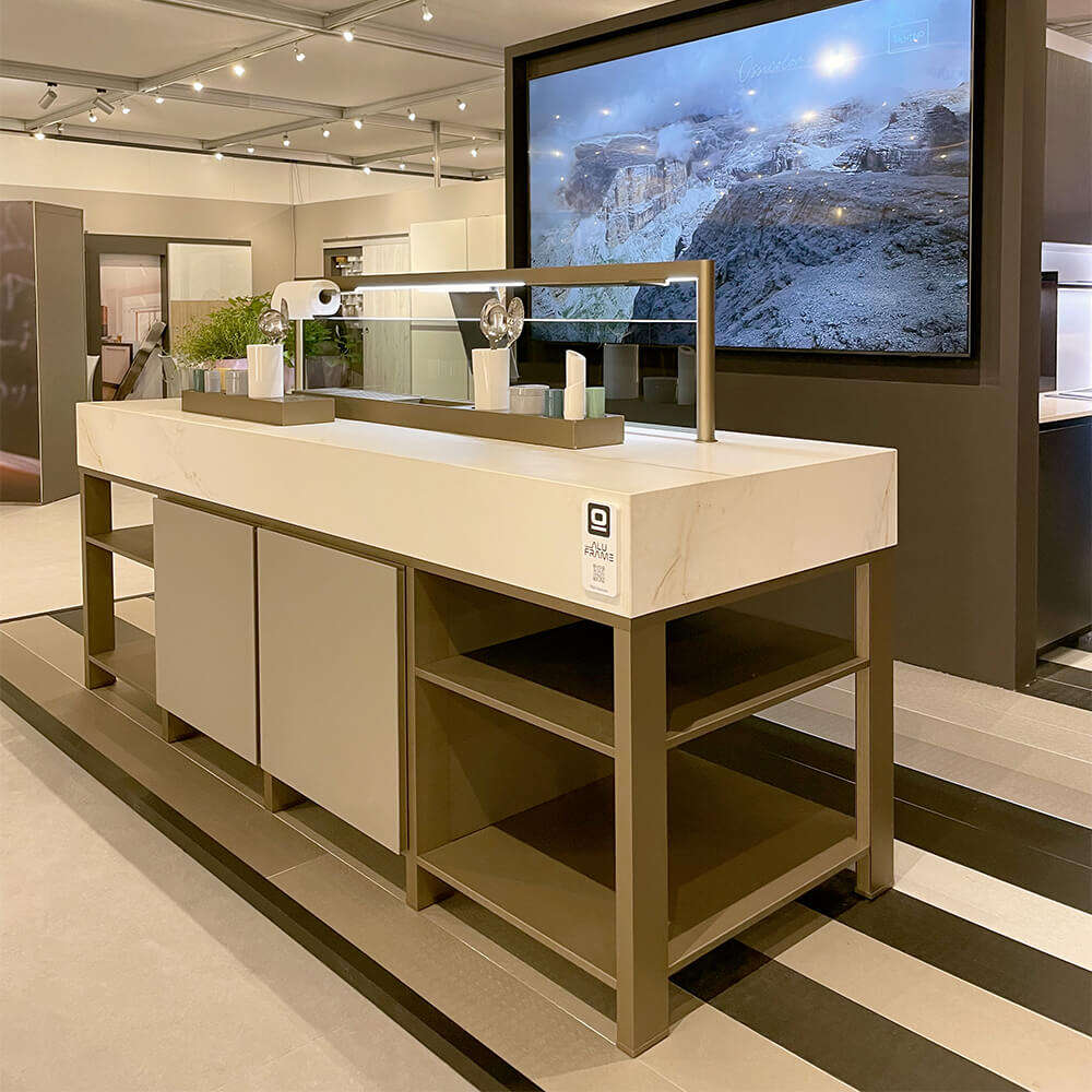 Aluframe Ossicolor | Struttura in alluminio estruso waterproof